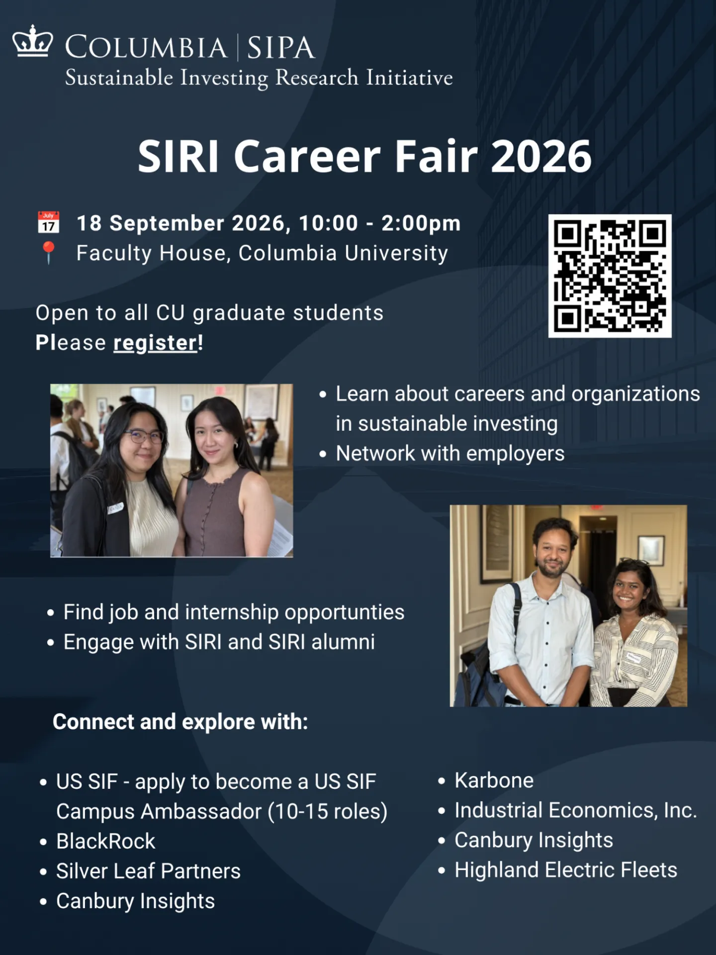 SIRI Career Fair 2026