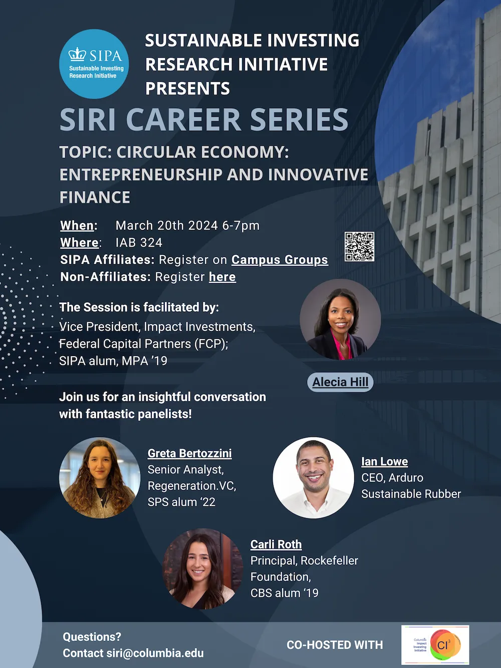 SIRI Career Series