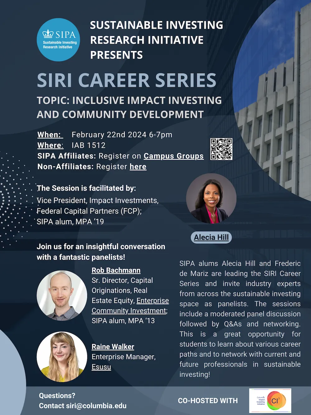 SIRI Career Series
