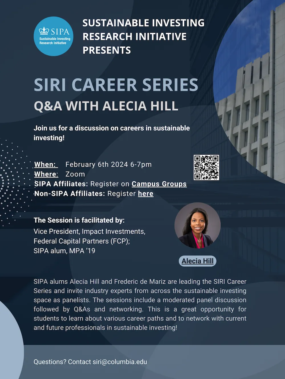 SIRI Career Series