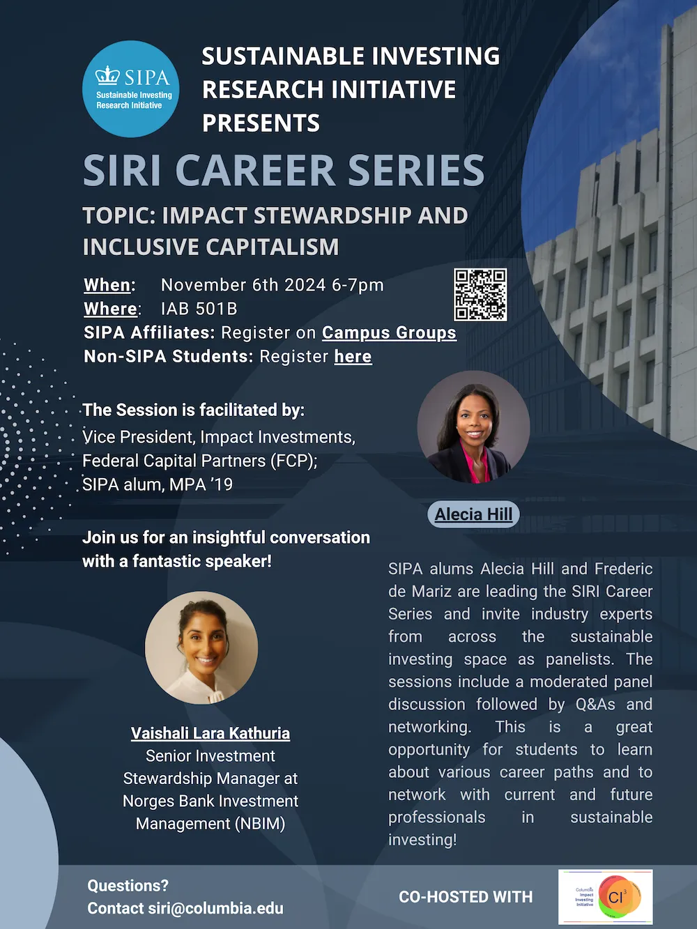 SIRI Career Series