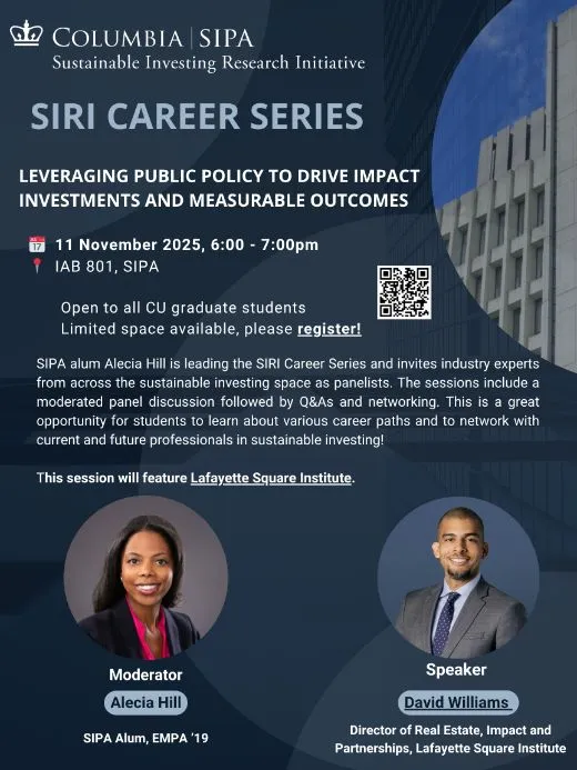 Leveraging Public Policy to Drive Impact Investments and Measurable Outcomes